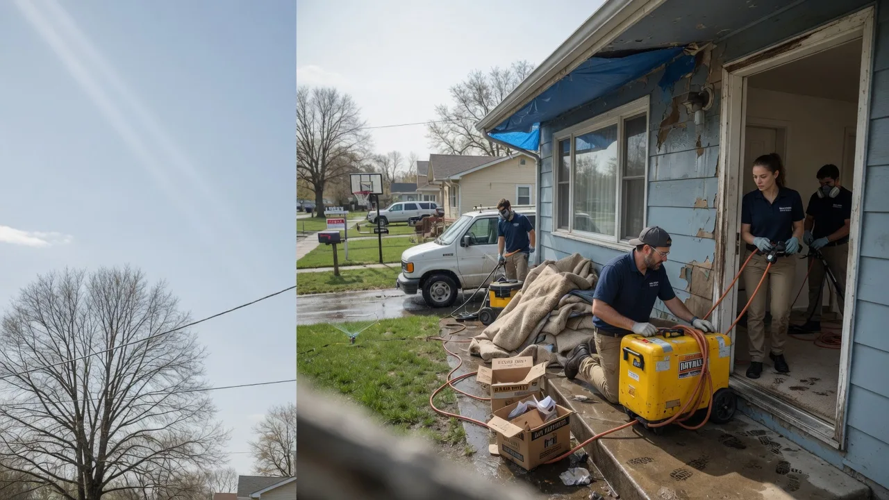 Basement Flood Cleanup in Springtown, TX near me